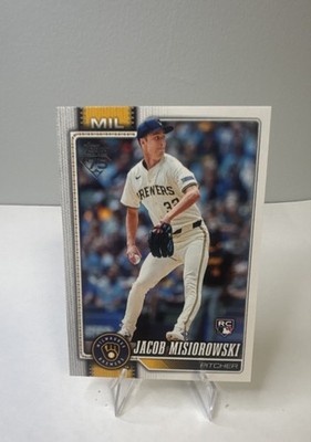 2026 Topps Series 1 - Base Player Number Variations Jacob Misiorowski #10 (RC)