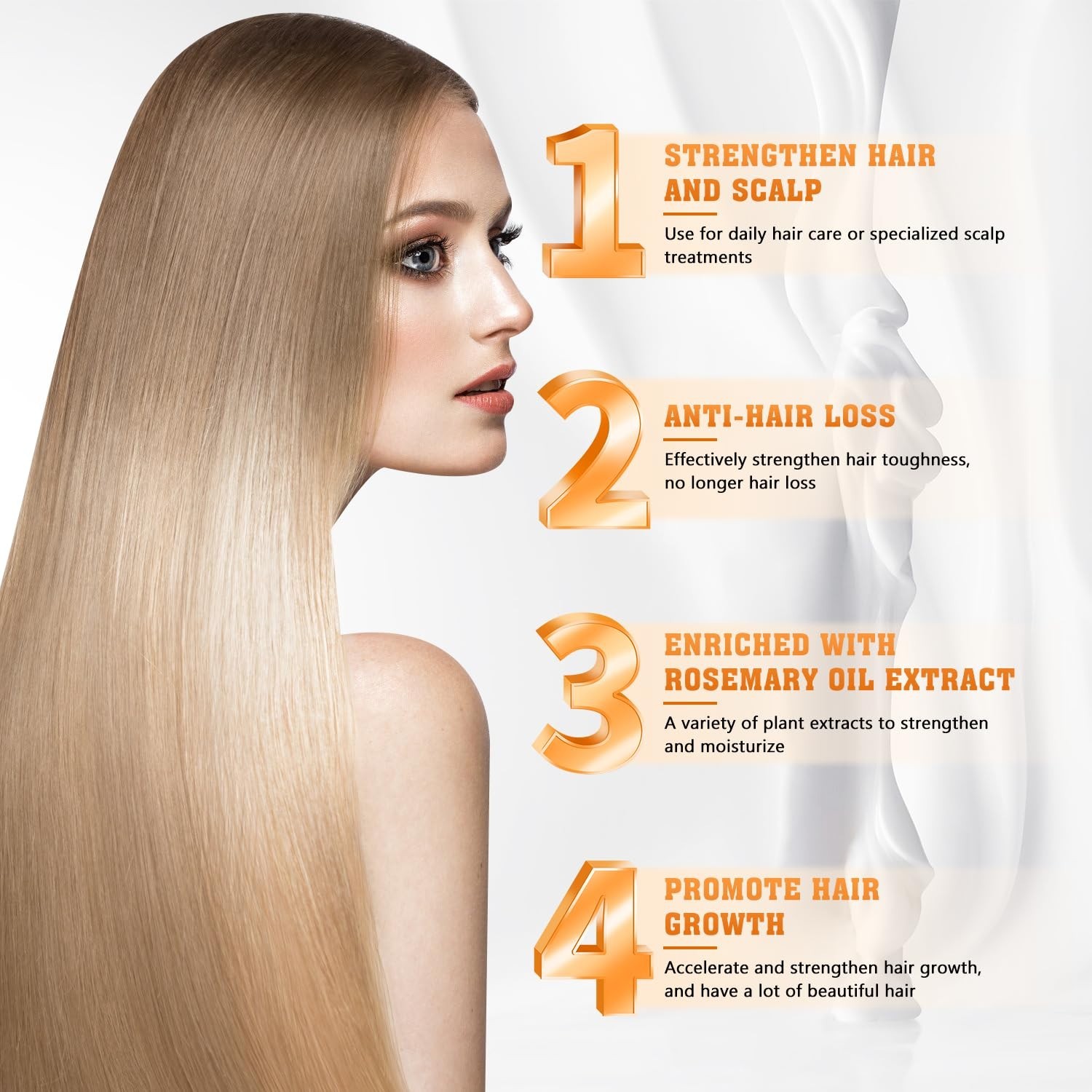 Anti Hair Loss Shampoo - Routine Shampoo for Women Hair Loss, Hair Fall Shampoo 