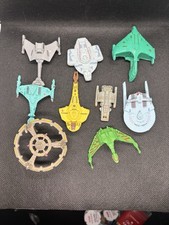 Micro Máquinas Naves Star Trek Lote de 9 Naves Espaciales Vintage Años 90’s