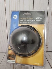 GE with Flashing Red LED Wireless Decoy Security Dummy Surveillance Camera