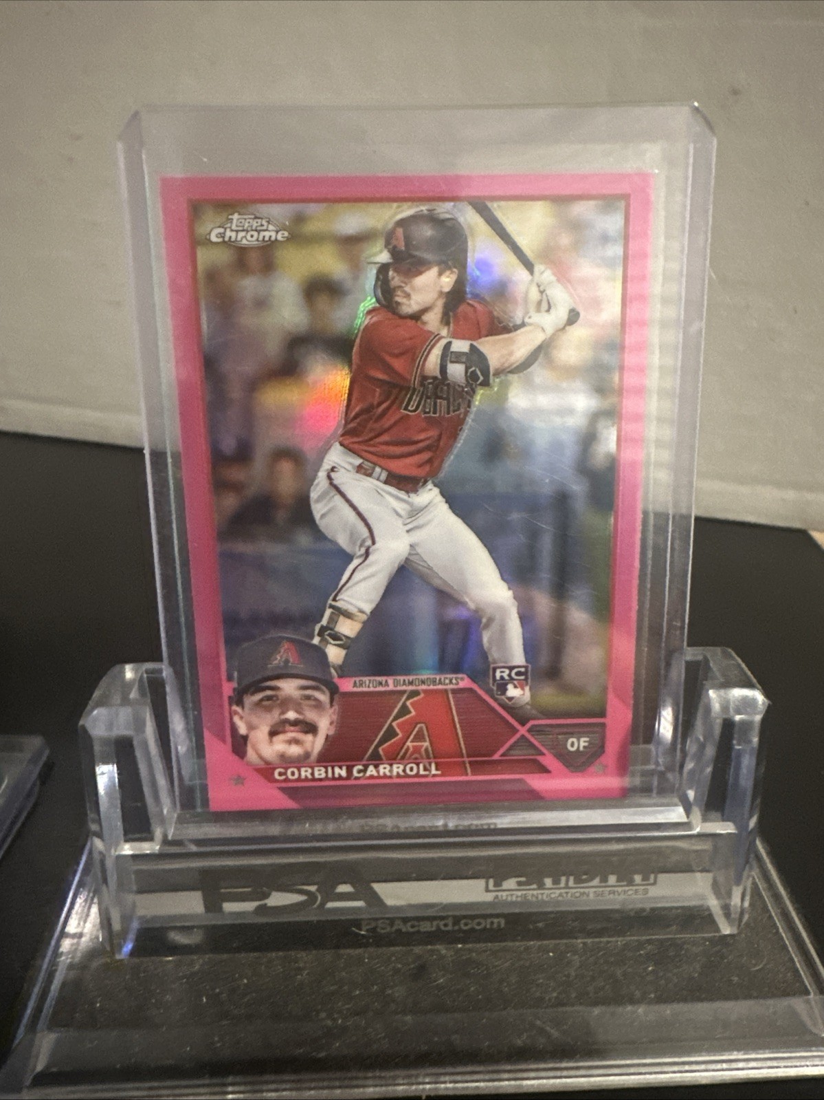 2023 Topps Chrome - Corbin Carroll #95 Pink Refractor (RC)