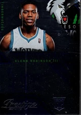 2014-15 Prestige Plus Prestigious Premieres Sig PPGR Glenn Robinson III Auto BSK