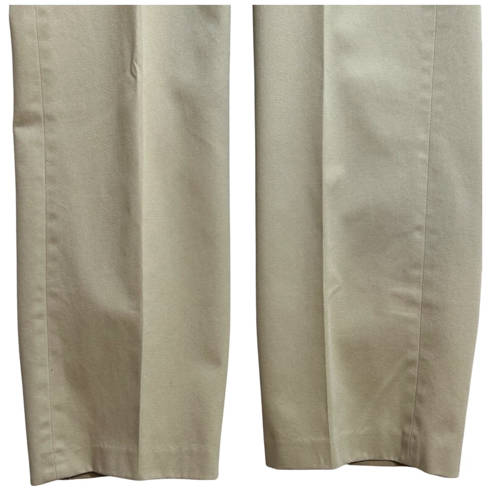 Eddie Bauer Pants Chino Flat Front Wrinkle Resistant Straight Leg Men's Sz 38x30 - Image 3 of 4