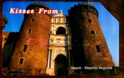 G 1692 194 C&C 3757 Used Phone Card Kisses From Napoli T 310 31.12.2004