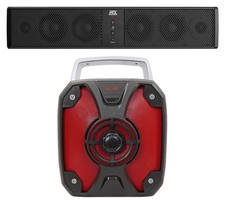 MTX MUD6SP Six-Speaker Soundbar System for Polaris/RZR/ATV/UTV/Jeep/Cart Rockbox