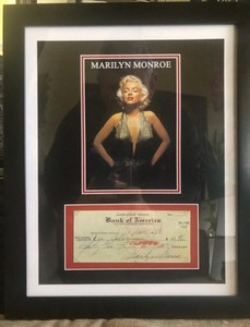 Marilyn Monroe Check | eBay