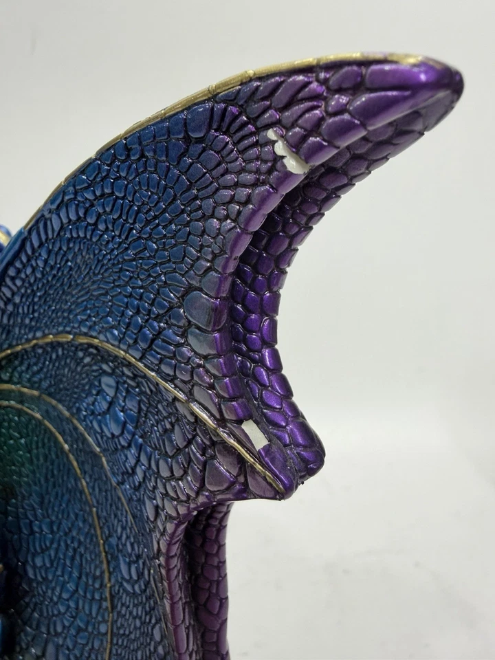 Ediciones Spectral Windstone Esmeralda Pavo Real Dragón Reptil Iridiscente. MUY RARO Foto 4 de 4