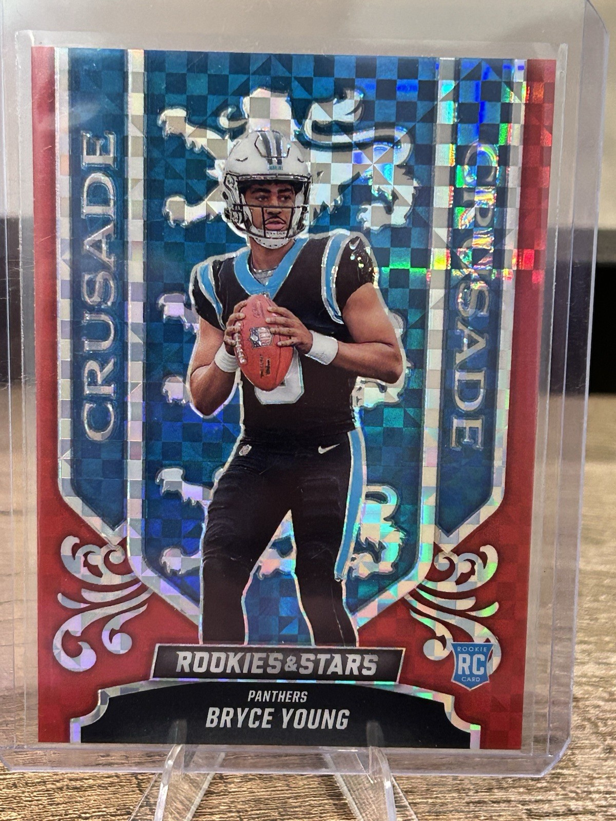 2023 Panini Rookies & Stars - Crusade Bryce Young #CR-5 Red Plaid Prizm (RC) 🔥