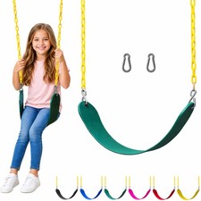 Swing Seat Replacement Kit Heavy Duty Chains Outdoor Set Backyard 1 Pack