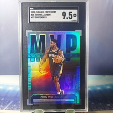 2020-21 Panini Contenders MVP Contenders Zion Williamson #15 New Orleans Pelican