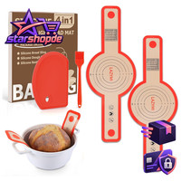 Silikon Backmatte Brot FüR Dutch Oven: 2 StüCk Brotschlinge Zum Brot Backen