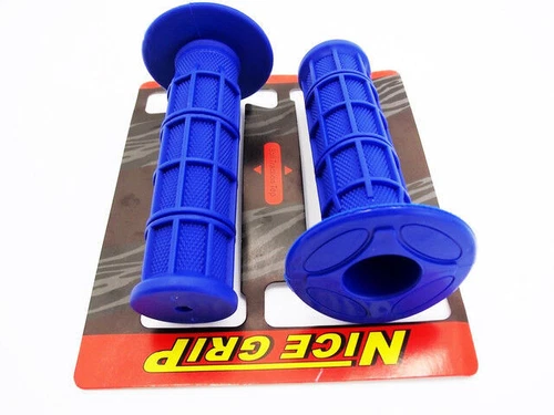 JUEGO DE EMPUÑADURAS DE MANILLAR IZQUIERDO DERECHO YAMAHA YZ450F JBS AZUL PAR - Imagen 3 de 4