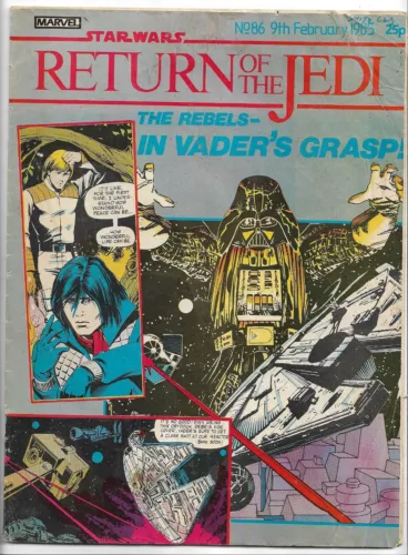 Star Wars Return of the Jedi #86 Weekly VG (1985) Marvel Comics UK