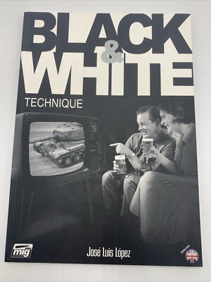 Ammo by Mig Black & White Technique Book A.MIG-6016