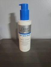 Dove DermaSeries Replenish Dry Skin Relief Face Cream Fragrance Free 4.8oz RARE