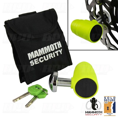 Motorrad Roller Scheibenschloss Mammut MDX-12 16 mm verkauft sicher gold zugelassen