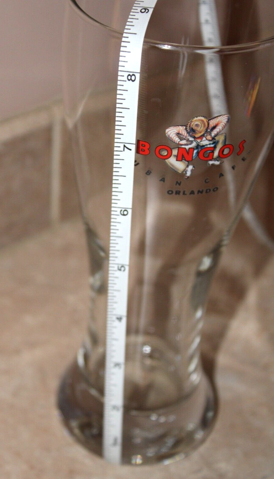 Disney Springs Bongos Cafe Orlando Souvenir Pilsner Beer Glass 20 oz eBay