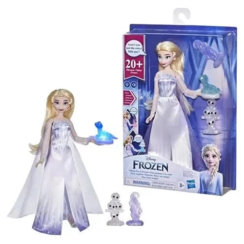 Poupée Disney La Reine des Neiges 2 Elsa parlante et ses amis - Photo 1/3
