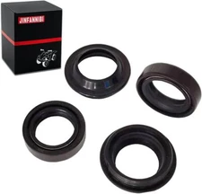 Front Fork Seals & Dust Seal Kit Set fit for Honda XR70R XR80R XR100R 1985-2003