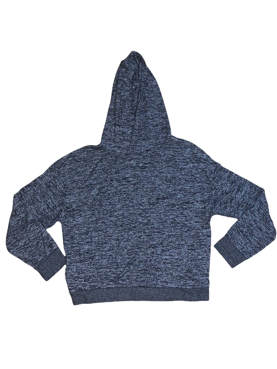 Gap Sweater Women's Black Marled Hooded Top Size Large | eBay