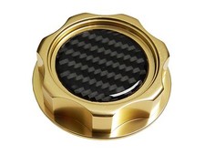 Gold Carbon Fiber M7-style Cnc Engine Oil Filler Cap For Nissan Infiniti Gold Carbon Fiber M7-style Cnc Engine Oil Filler Cap For Nissan Infiniti