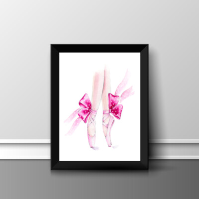 BALLET  A4 PRINT POSTER PICTURE WALL ART HOME DECOR UNFRAMED GIFT NEW