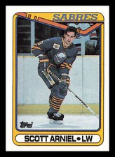 Scott Arniel 1990-91 Topps #324 Buffalo Sabres