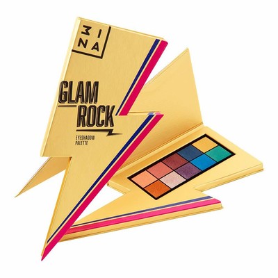 3INA COSMETICS Glam Rock Eyeshadow Palette (10 shades) NEU&OVP