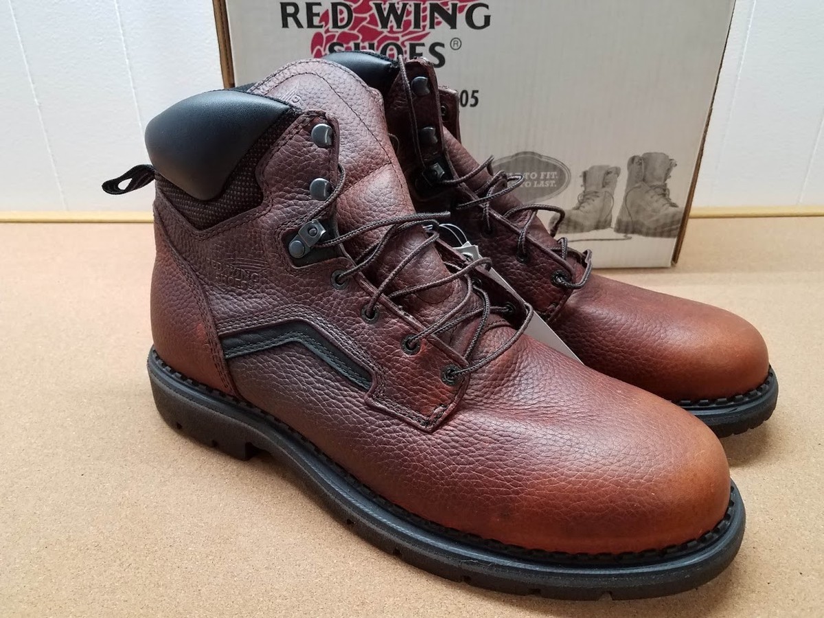 MENS RED WING 926 BROWN LEATHER 6 display picture 1