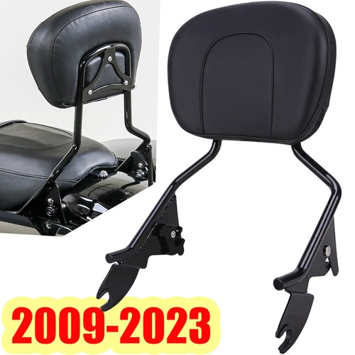 Detachable Backrest Sissy Bar For Harley FLHR Street Glide Road King 2009-UP - Picture 3 of 19