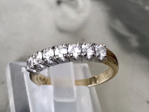 Vintage Damen Memory Ring farblose Steine Silber Gr.60 19,1 vergoldet - Bild 8 von 24