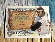 2022 Topps Allen and Ginter Banner Seasons #BS-16 Frank Robinson Orioles