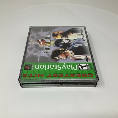 Final Fantasy VIII 8 - Sony PlayStation 1 - Greatest Hits - PS1