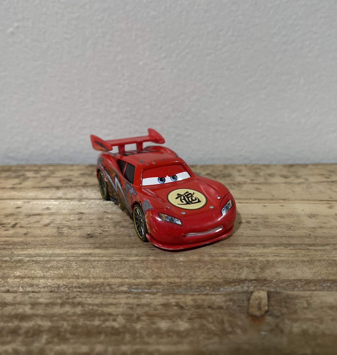 Mattel Disney Pixar Cars Toon Dragon Lightning McQueen With Oil