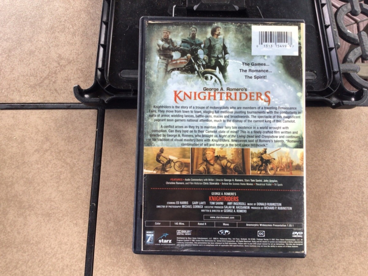 KNIGHTRIDERS ~ George Romero ~ DVD 13131549997| eBay