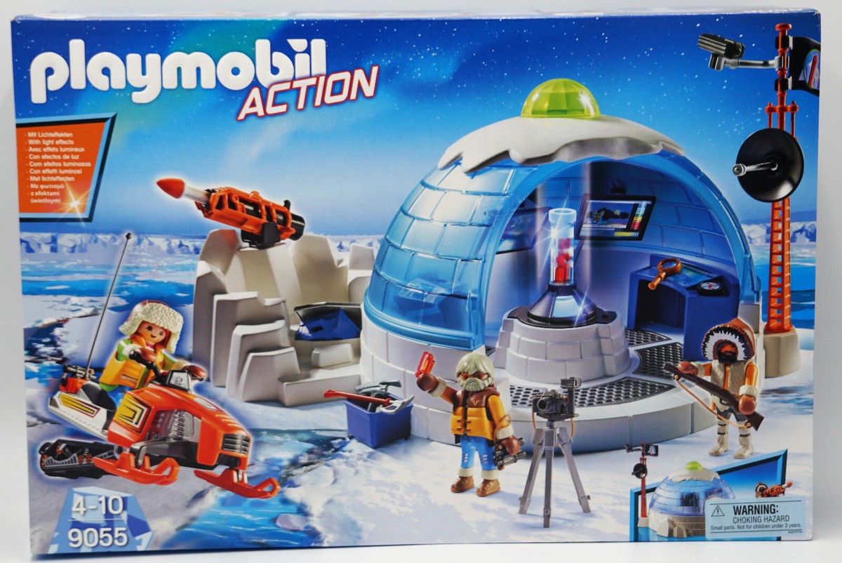 PLAYMOBIL Expedición Polar Yeti Iglú Eskimo Set-OVP-Selección