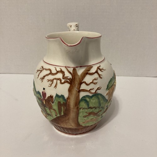 Wedgewood Dye Ken John Peel Fox Hunt Pitcher Vintage England - Picture 2 of 9