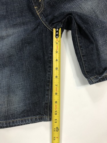 Levis 569 Loose Straight Mens Blue Jean Denim Shorts Size 29 EUC - Picture 7 of 9