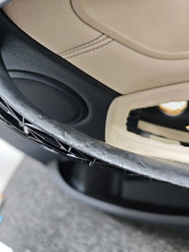 GENUINE BMW 3 SERIES F30 F31 FRONT RIGHT DOOR CARD BLACK OYSTER LEATHER - 第 6/16 張圖片