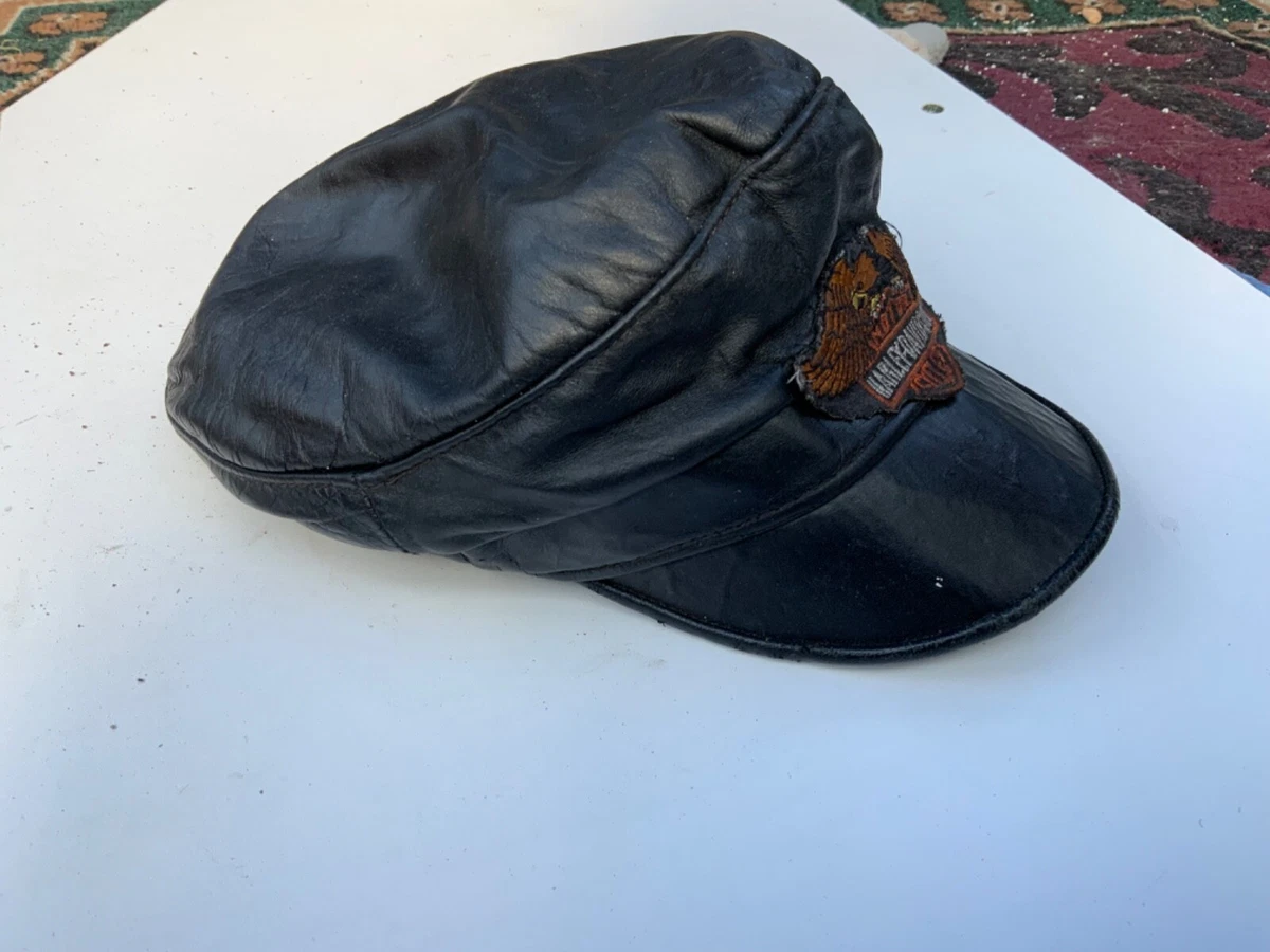Harley-Davidson 男式皮革帽子| eBay