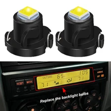 2x For Toyota 2003-2009 4Runner Control Knob Clock Dash Display Bulb 90010-09017