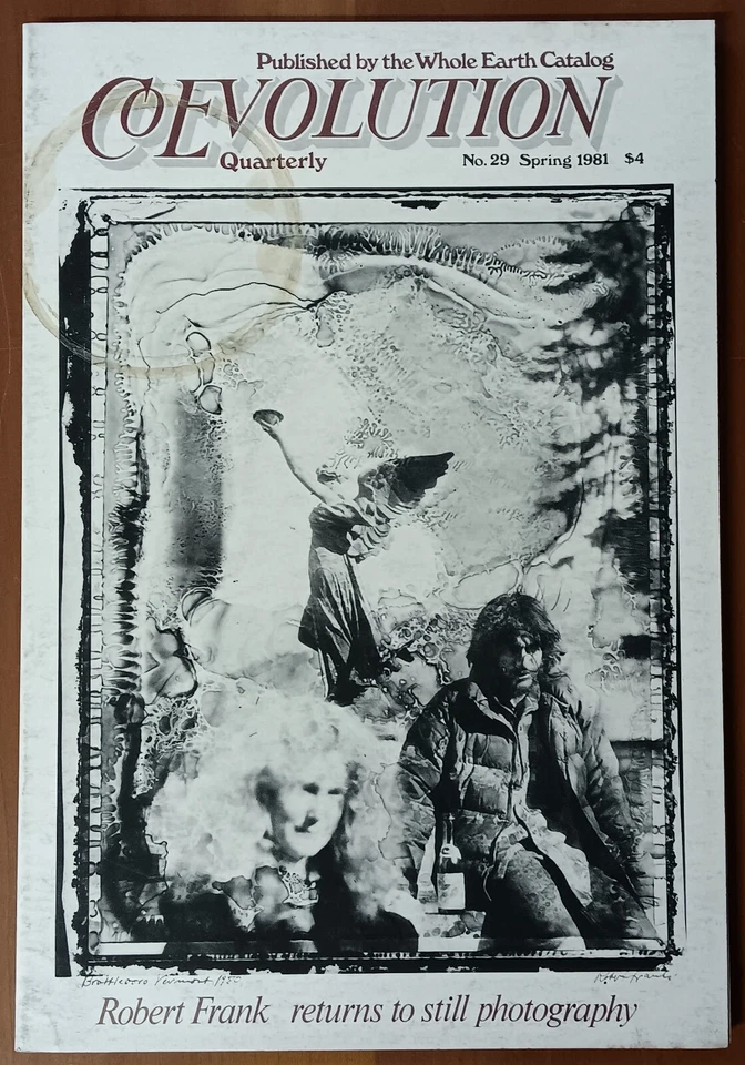 Whole Earth CoEVOLUTION Quarterly - Three Issues 1981 - R. Crumb, Robert Frank - Image 2 of 4