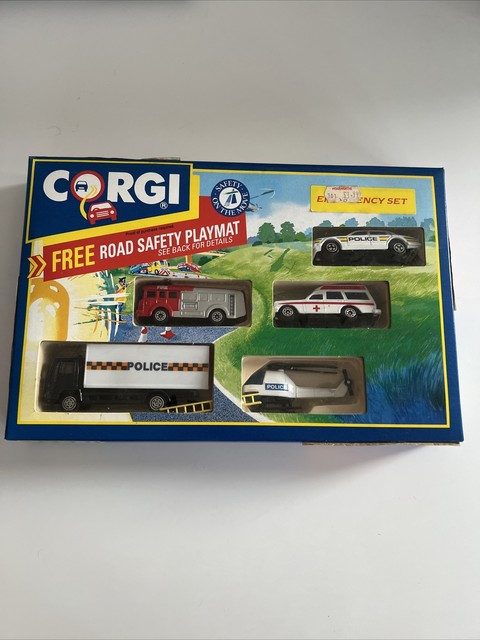 Corgi emergency Vehicle Set 1991 - Brand New Never Opened - Woolworths Sticker Corgi emergency Vehicle Set 1991 - Brand New Never Opened - Woolworths Sticker