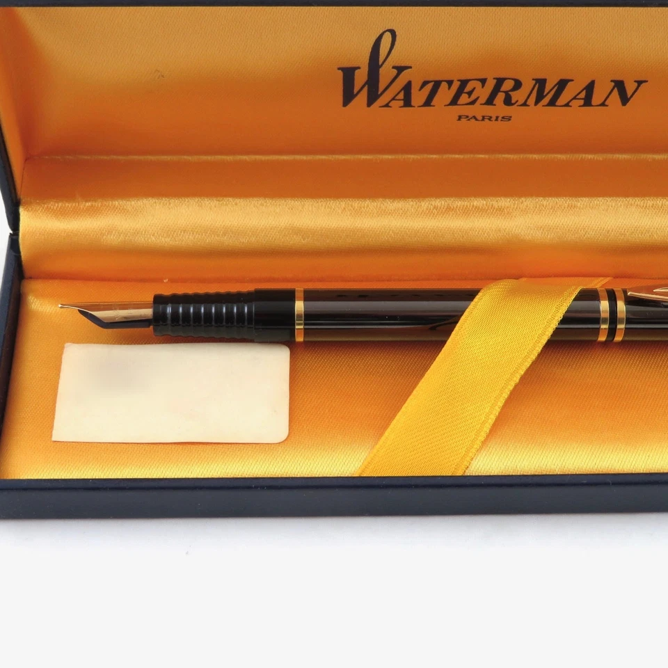 Caneta-tinteiro Waterman cor hematita média - Imagem 2 de 4