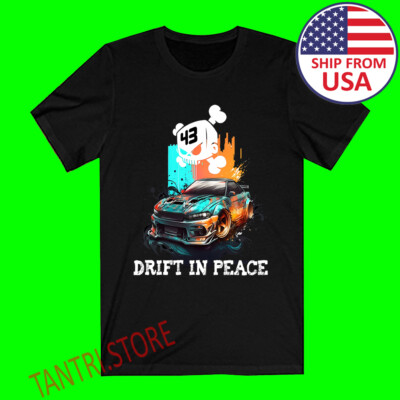 Ken Block 43 Drift in Peace Gymkhana Rally Men's Black Size S to 3XL