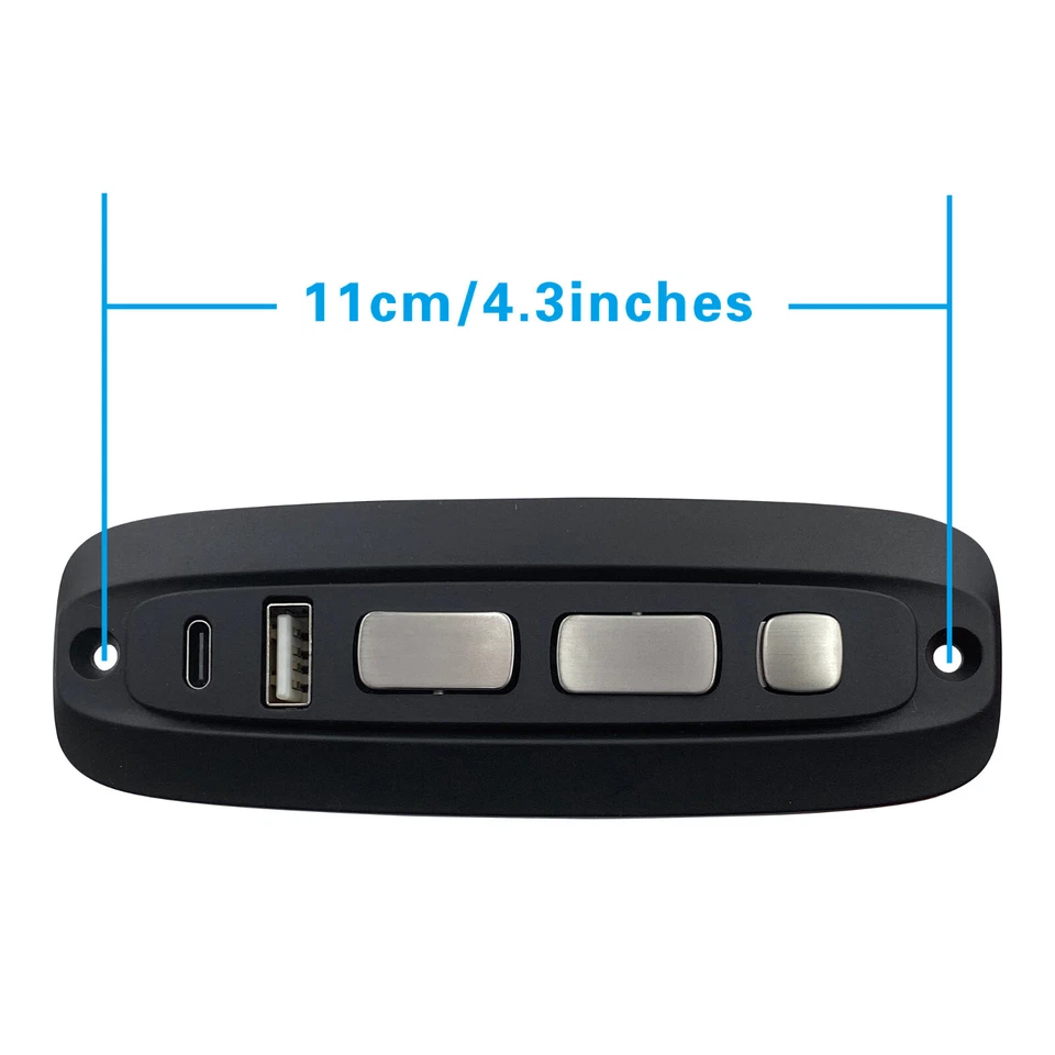 Okin FS.04.05.01 Reclinable Eléctrico 5 Botones 5 Pin Interruptor Control con Puertos USB A C Foto 4 de 4