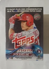 2018 Topps Baseball Series 1 Sealed Blaster Box!  Devers, Albies, Fried RCs