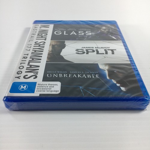 Glass Split Unbreakable Blu-ray M. Night Shyamalan's Eastrail 177 Trilogy BONUS - Picture 7 of 10