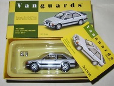 CORGI VANGUARDS - FORD ESCORT MK3 RS1600i - STRATO SILVER - MINT/Perfect MIB