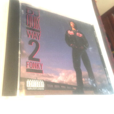 D.J. QUIK- WAY 2 FONKY- CD- 1992- NMINT 1ST PR- PIC COVER EXPLICIT LYRICS/ PA 